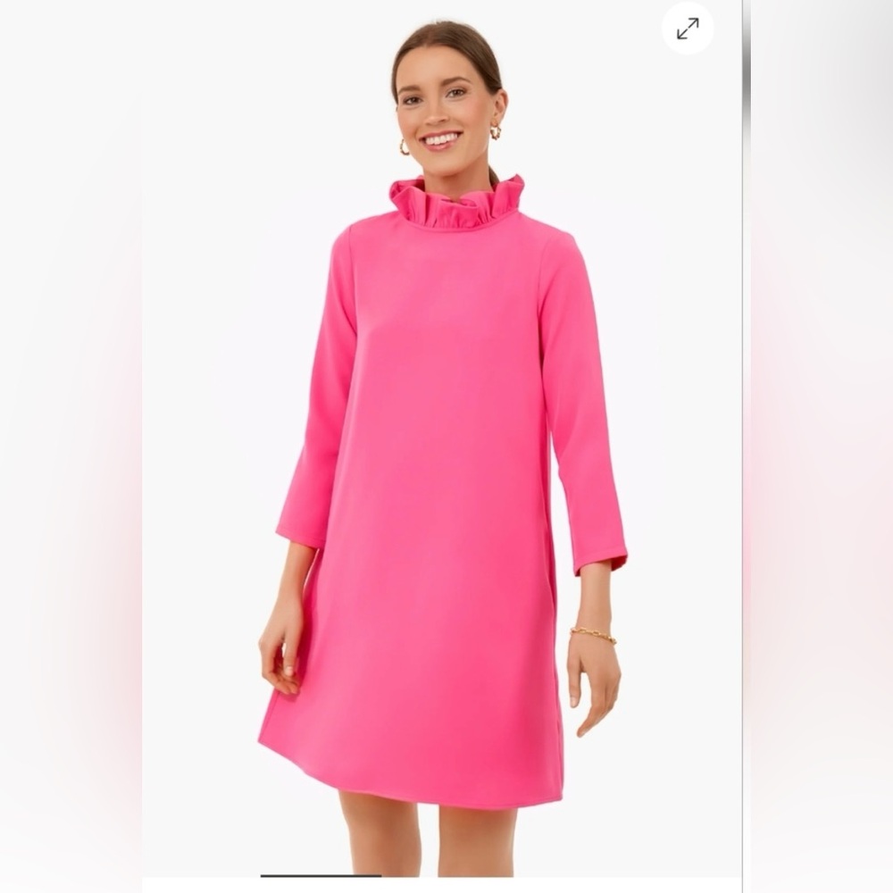 Tuckernuck hot pink Daphne dress